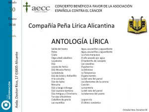 Antologia AECC - programa